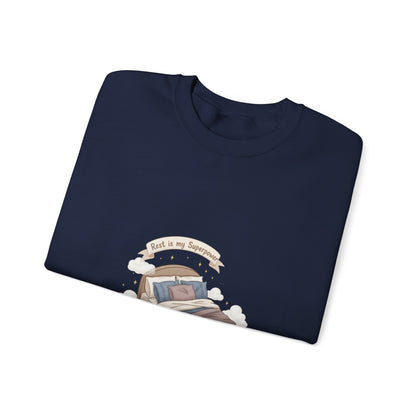 Rest is My Superpower Unisex Crew Neck