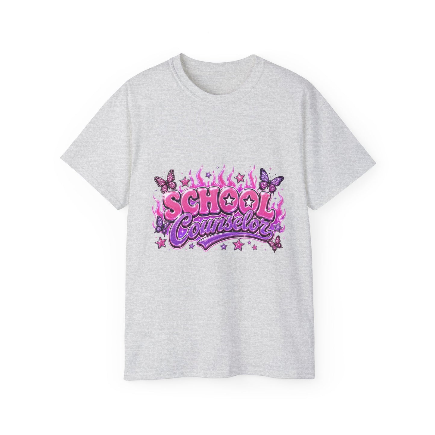 Pink Butterfly Flame SC T-Shirt