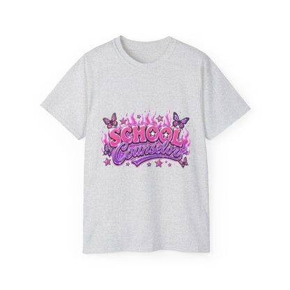 Pink Butterfly Flame SC T-Shirt