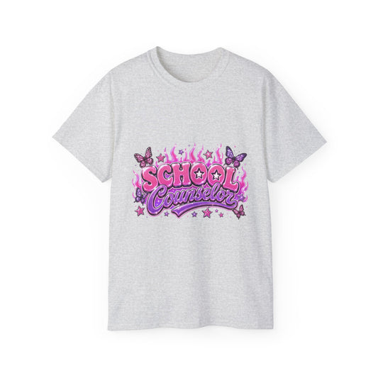 Pink Butterfly Flame SC T-Shirt