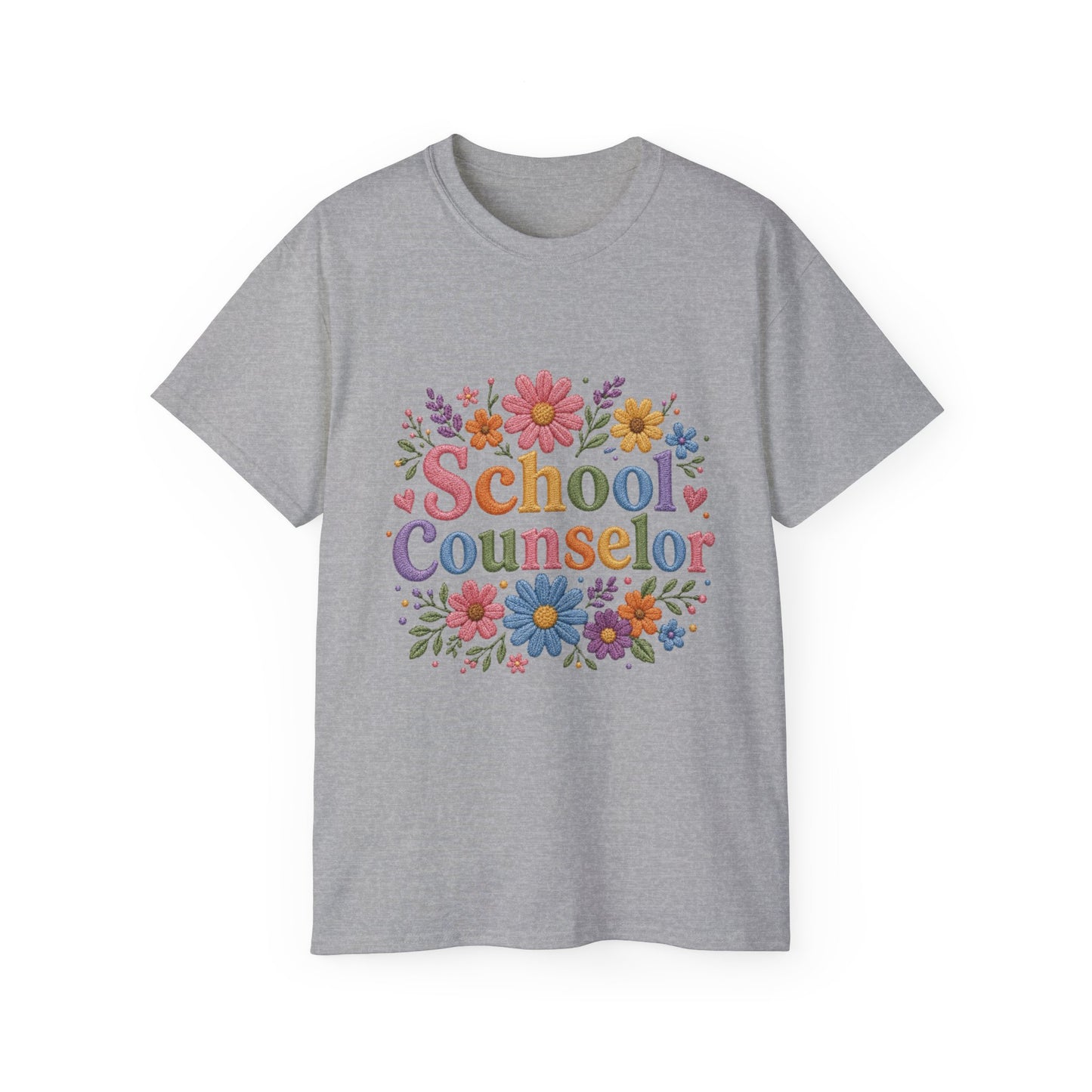 Floral SC T-Shirt *Not Embroidered*