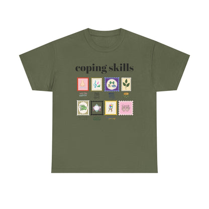 Coping Skills Stamps Unisex T-Shirt