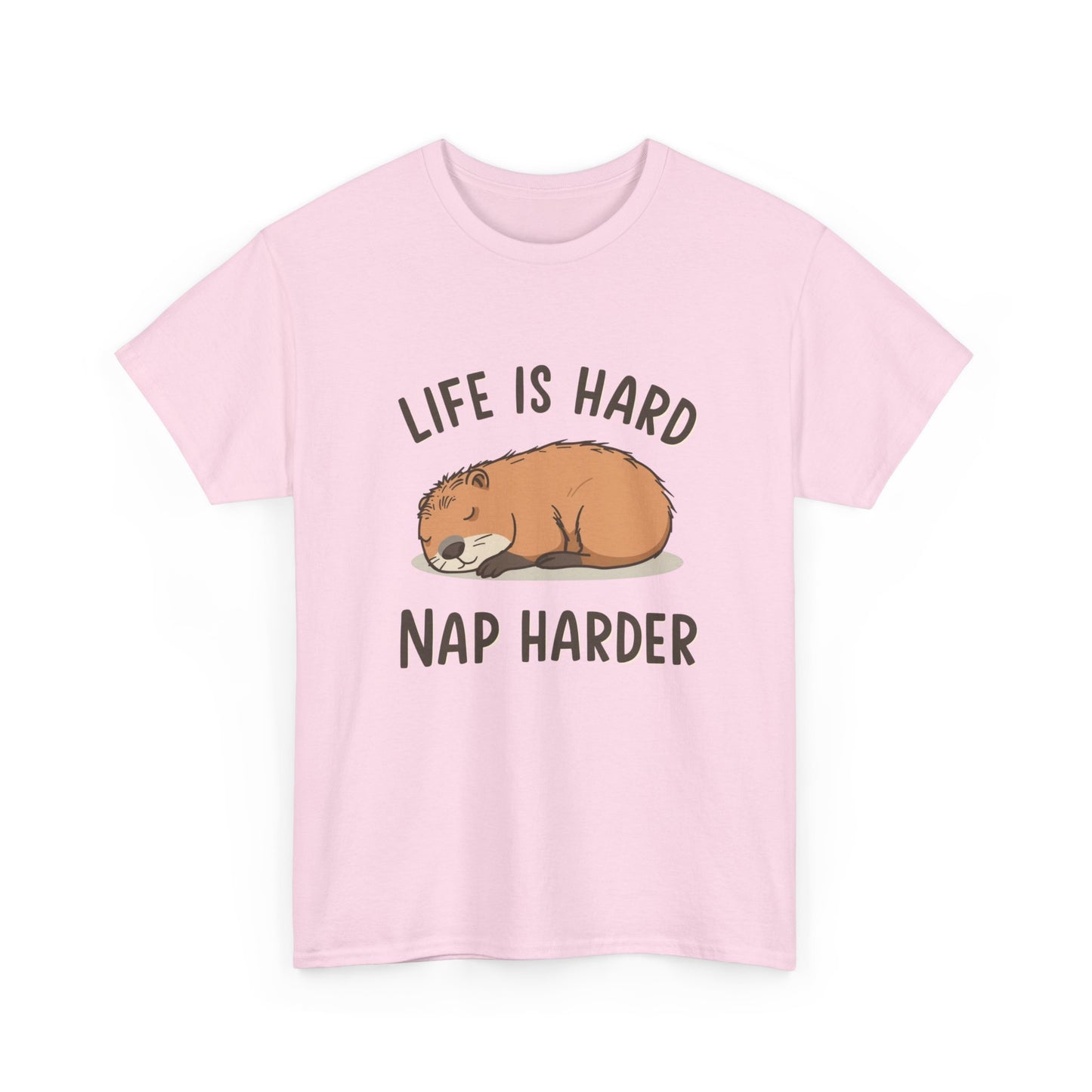 "Life Is Hard, Nap Harder" Unisex T-Shirt