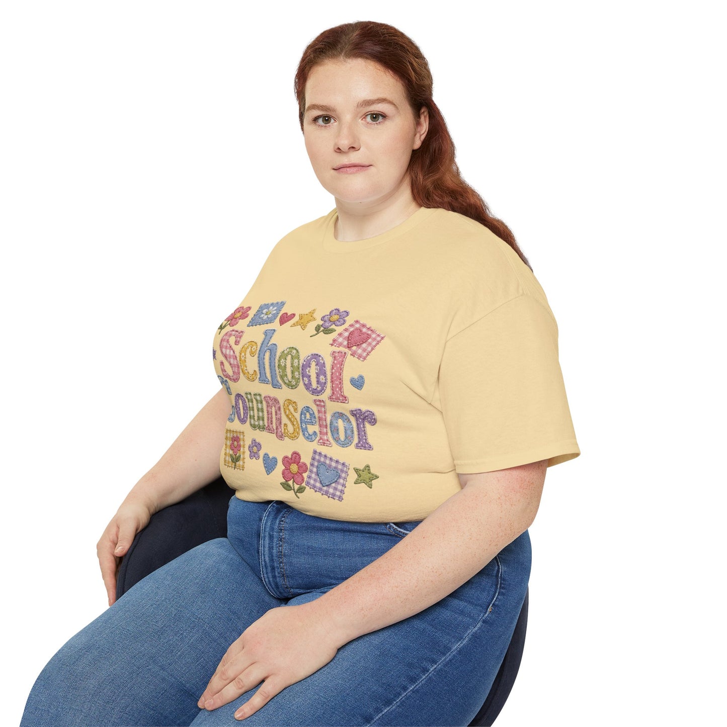 Patchwork Floral SC T-Shirt *Not Embroidered*