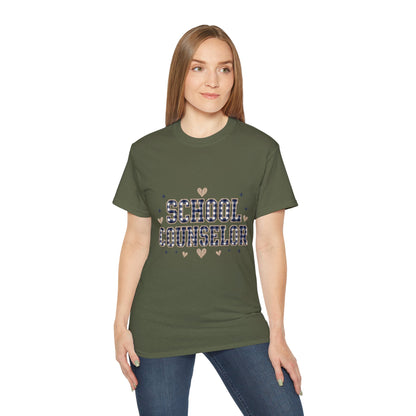 Navy Plaid SC T-Shirt *Not Embroidered*