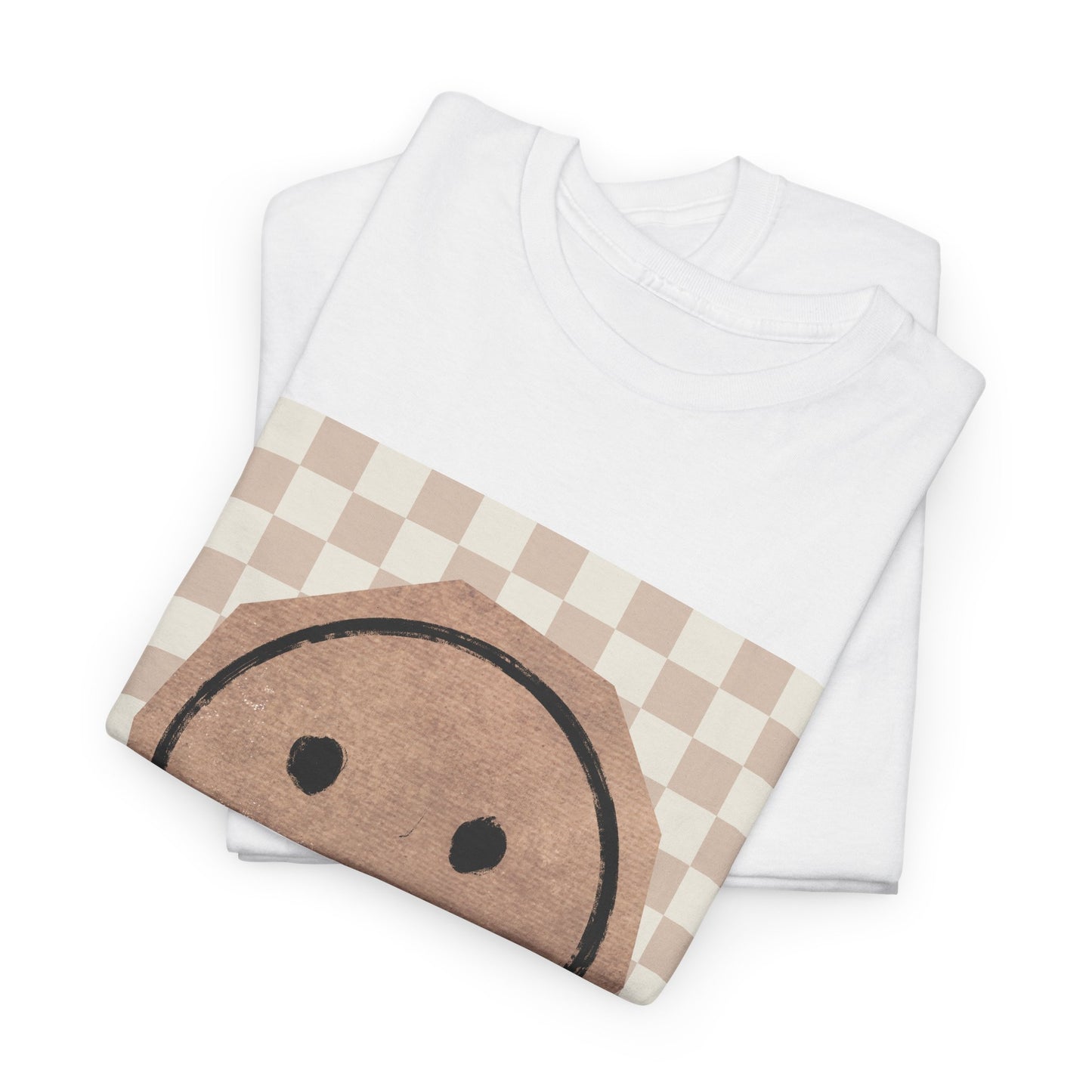 Smiley Checkerboard Unisex T-Shirt