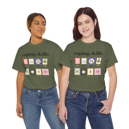 Coping Skills Stamps Unisex T-Shirt