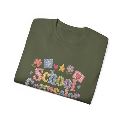 Patchwork Floral SC T-Shirt *Not Embroidered*