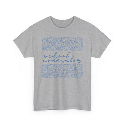 Blue Doodle School Counselor Unisex T-Shirt
