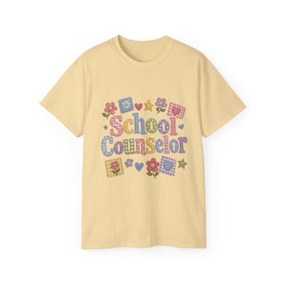Patchwork Floral SC T-Shirt *Not Embroidered*