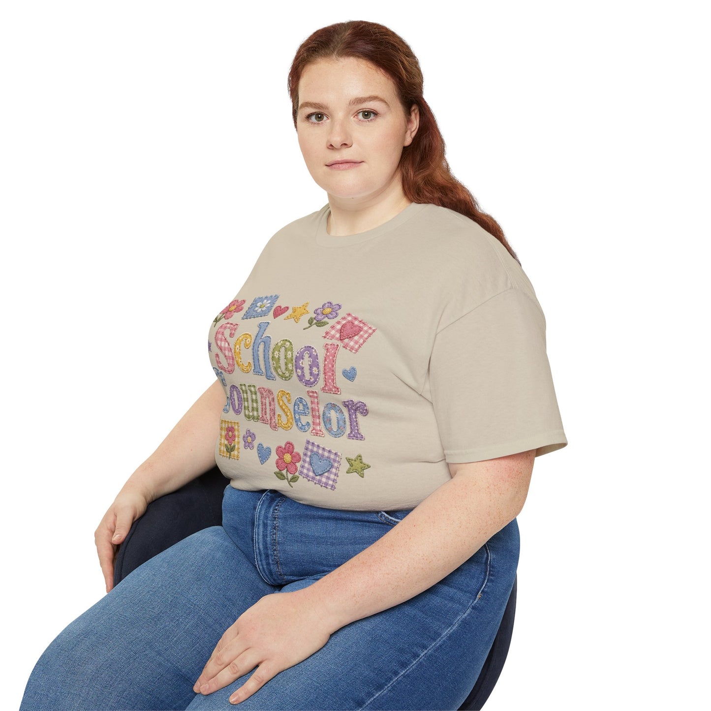 Patchwork Floral SC T-Shirt *Not Embroidered*