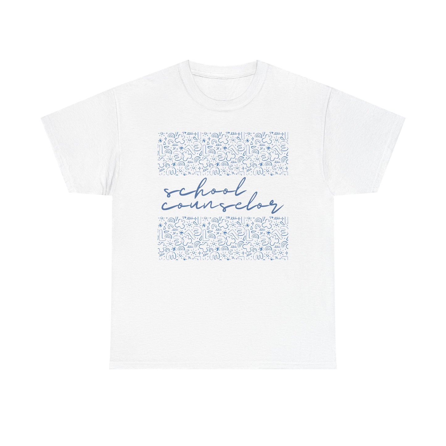 Blue Doodle School Counselor Unisex T-Shirt