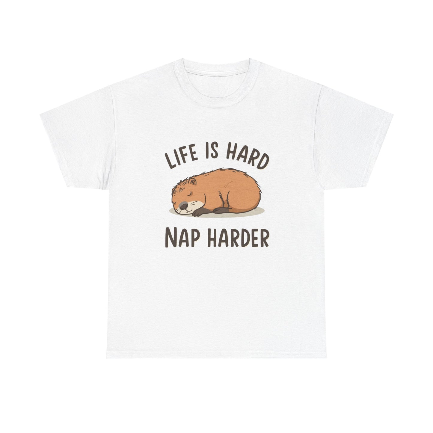 "Life Is Hard, Nap Harder" Unisex T-Shirt