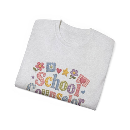Patchwork Floral SC T-Shirt *Not Embroidered*