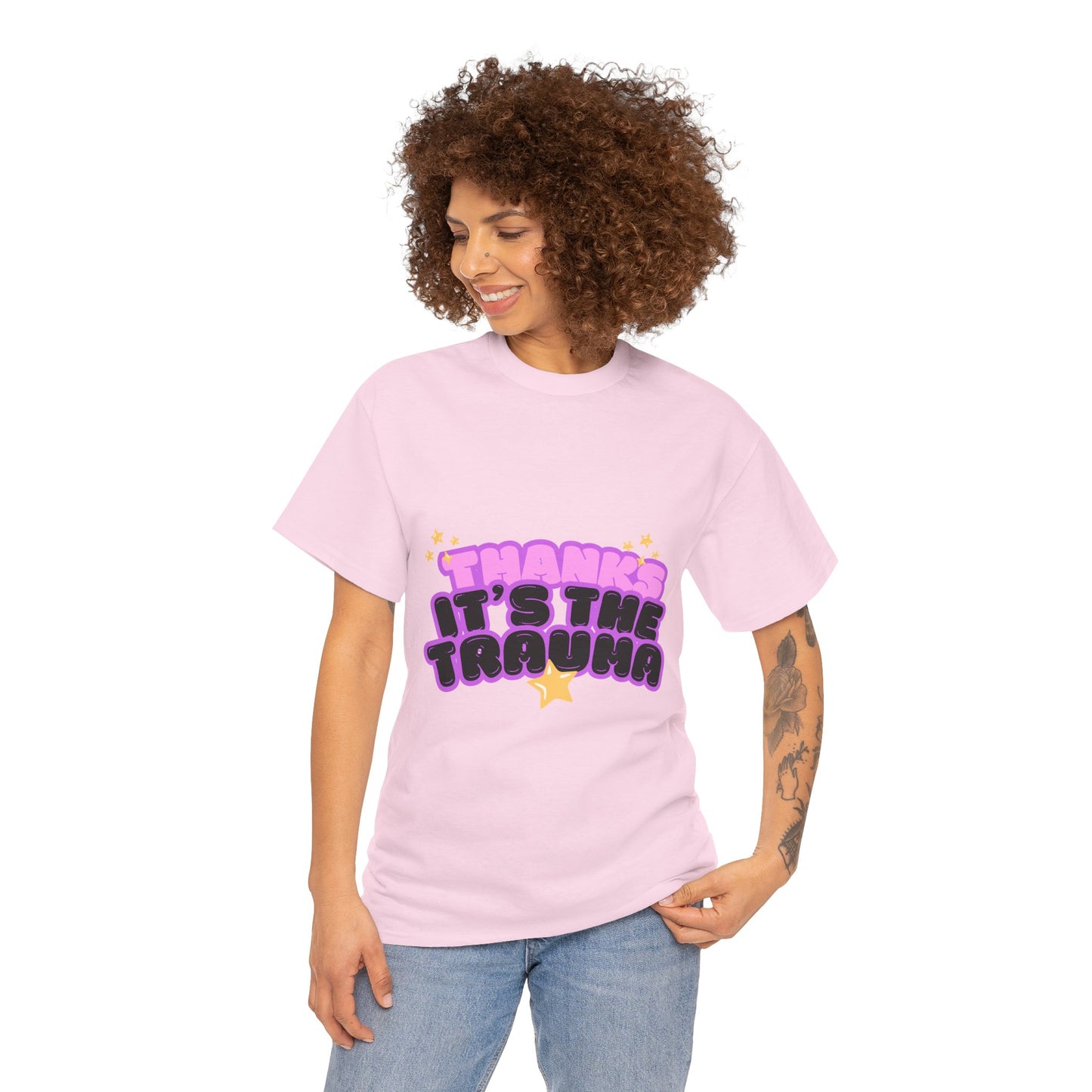 "Thanks, It’s The Trauma" Unisex T-Shirt