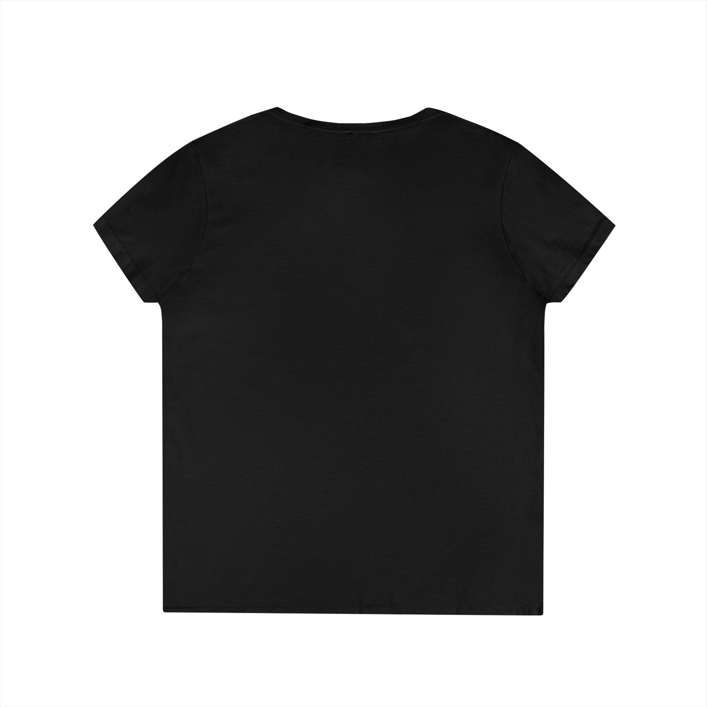 EDS Pledge Ladies' V-Neck T-Shirt (Baby Blue/White Logo)