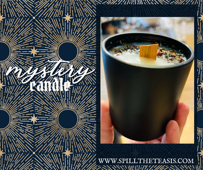 Mystery Candle | Black Jar Manifestation Soy Candle
