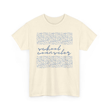 Blue Doodle School Counselor Unisex T-Shirt