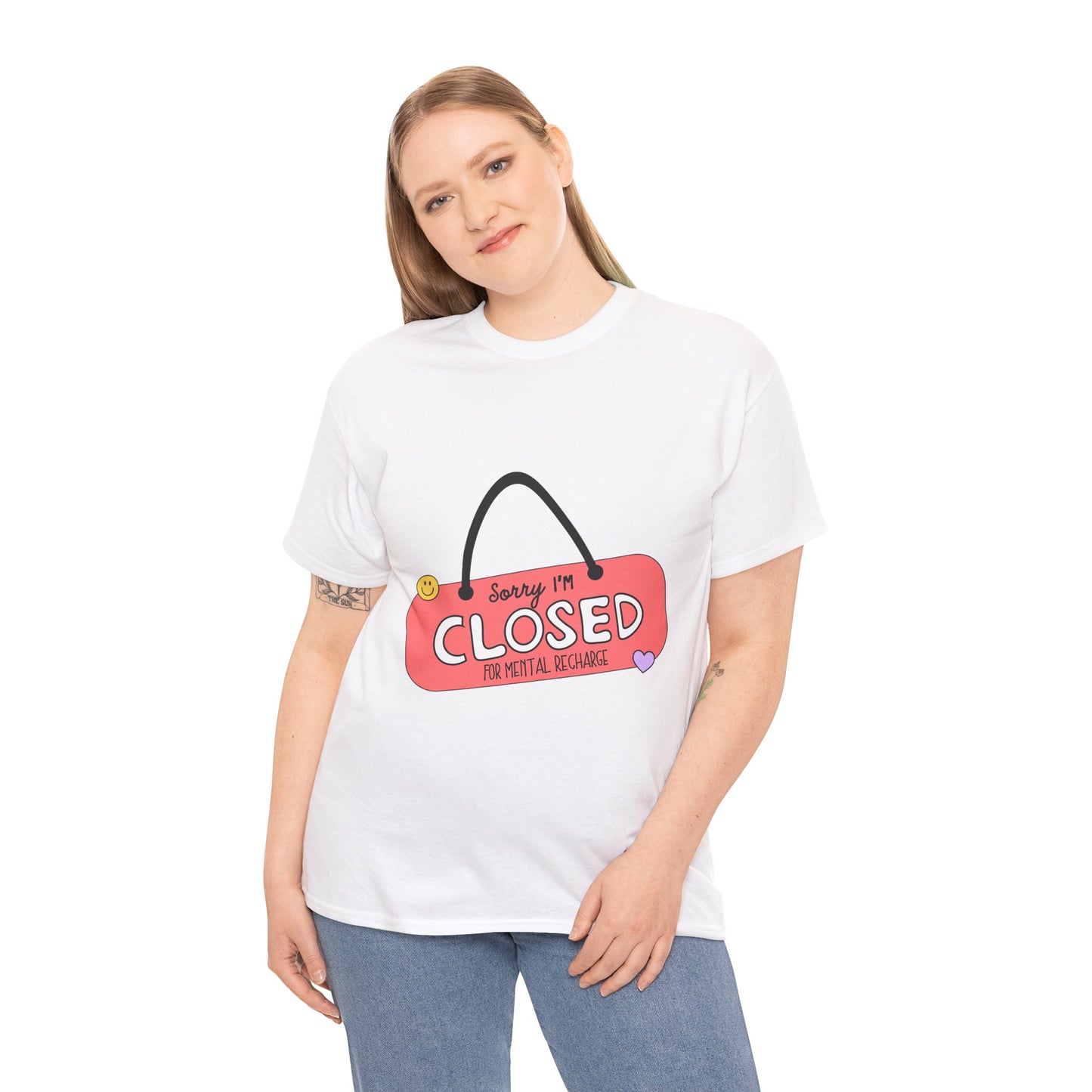 "Closed For Mental Recharge" Unisex T-Shirt