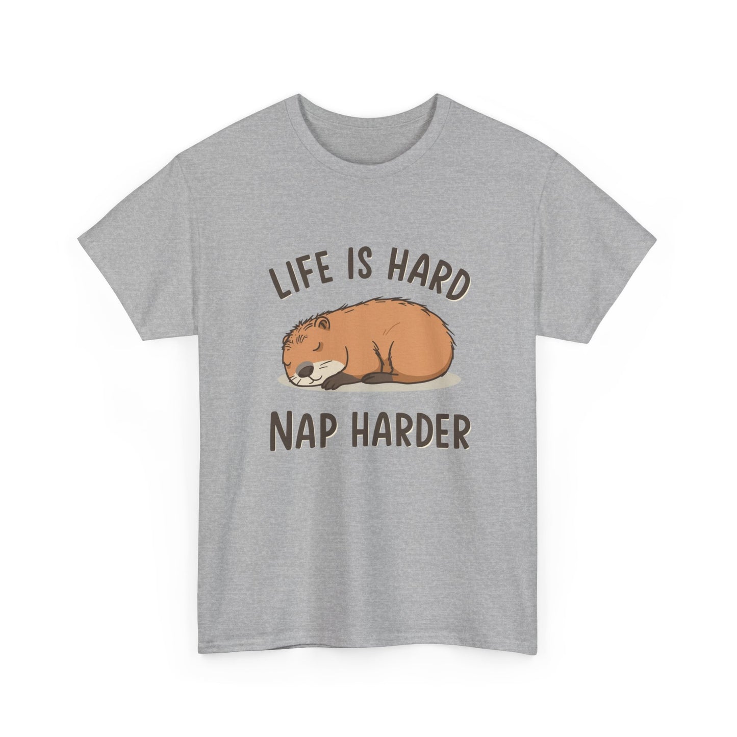 "Life Is Hard, Nap Harder" Unisex T-Shirt