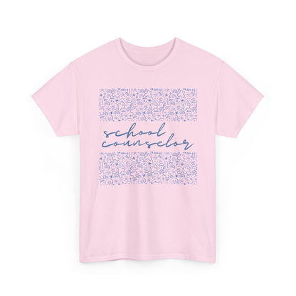 Blue Doodle School Counselor Unisex T-Shirt