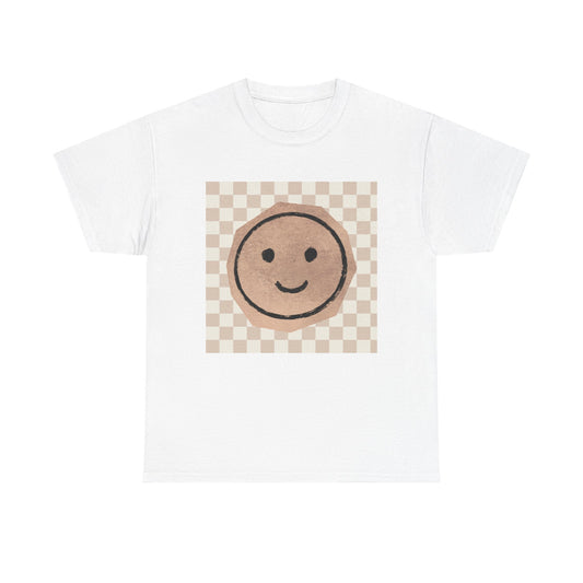 Smiley Checkerboard Unisex T-Shirt