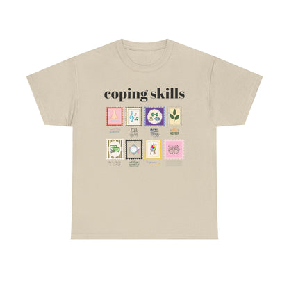 Coping Skills Stamps Unisex T-Shirt
