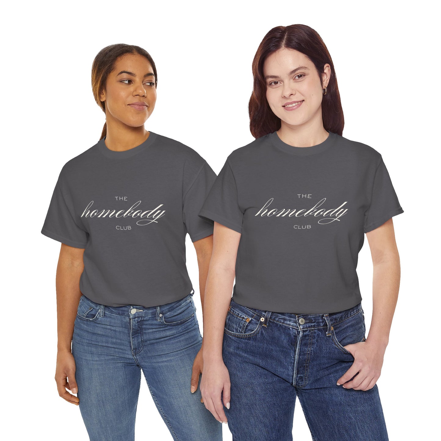 Homebody Club Unisex T-Shirt (White logo)