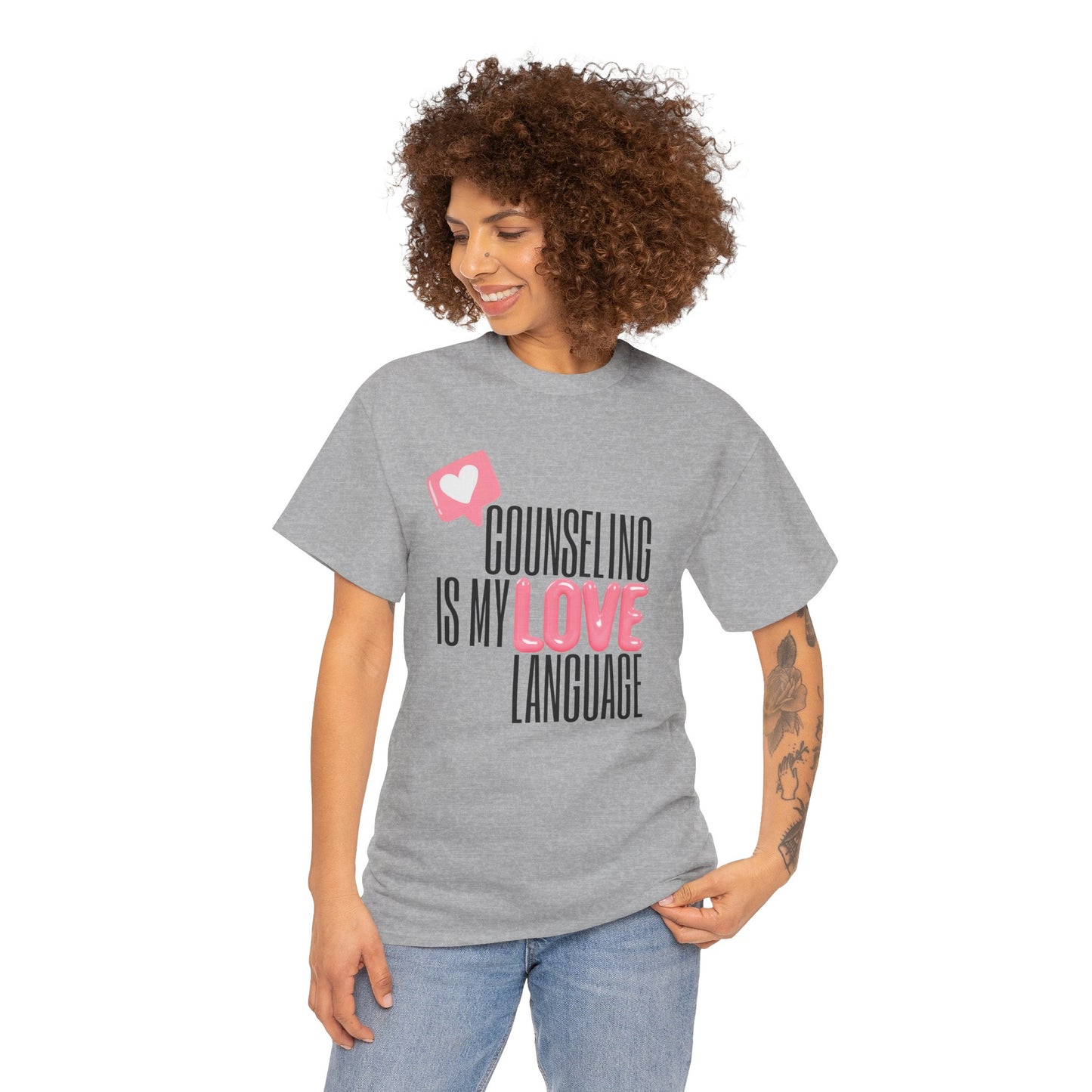 "Counseling Is My Love Language" Unisex T-Shirt
