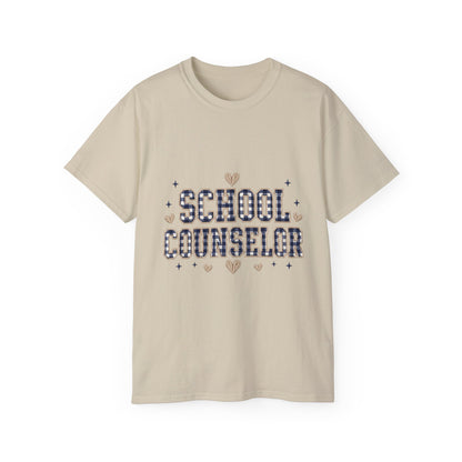 Navy Plaid SC T-Shirt *Not Embroidered*