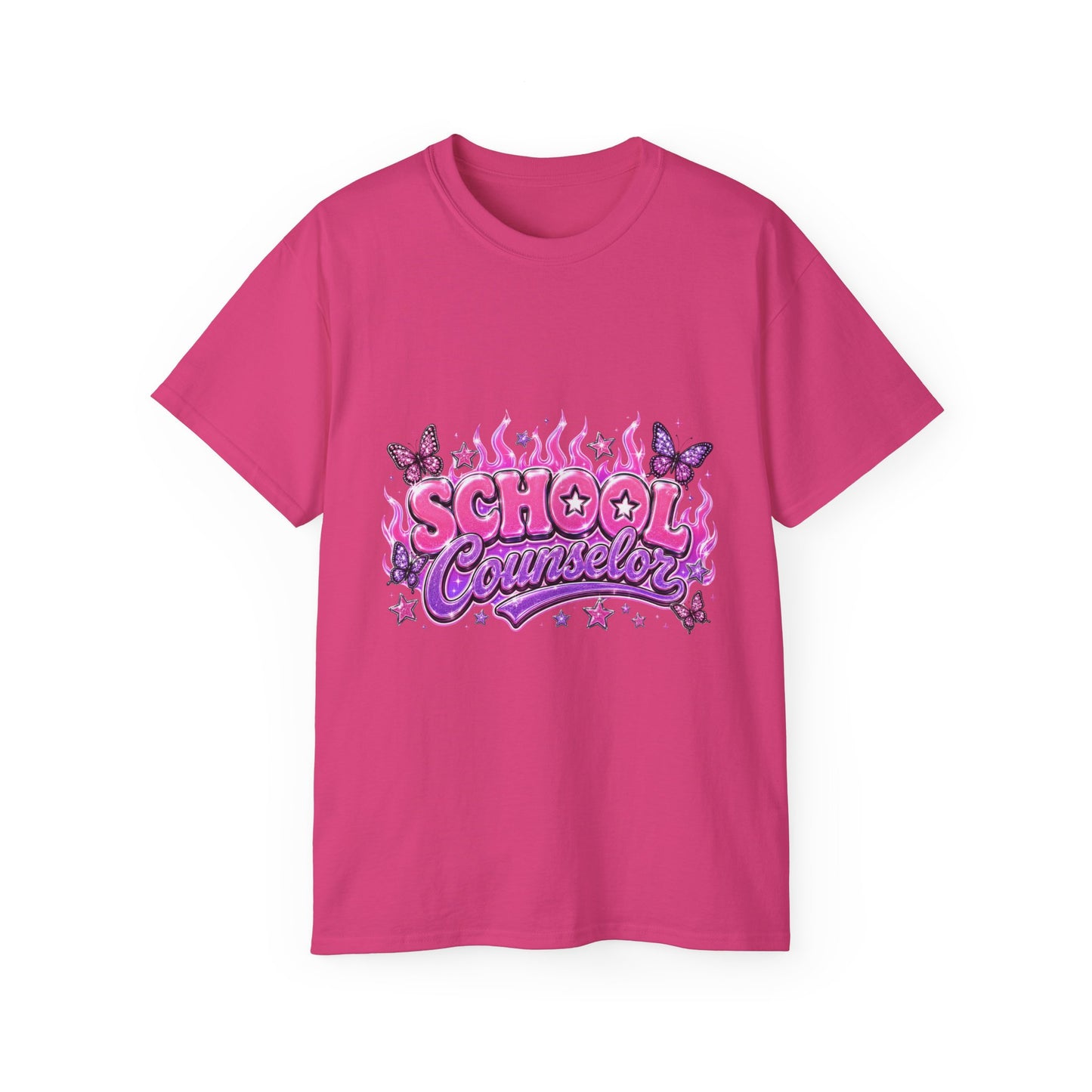 Pink Butterfly Flame SC T-Shirt
