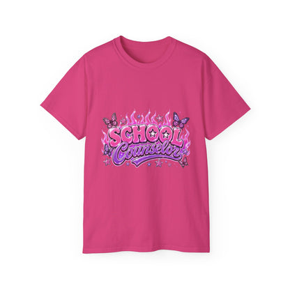 Pink Butterfly Flame SC T-Shirt