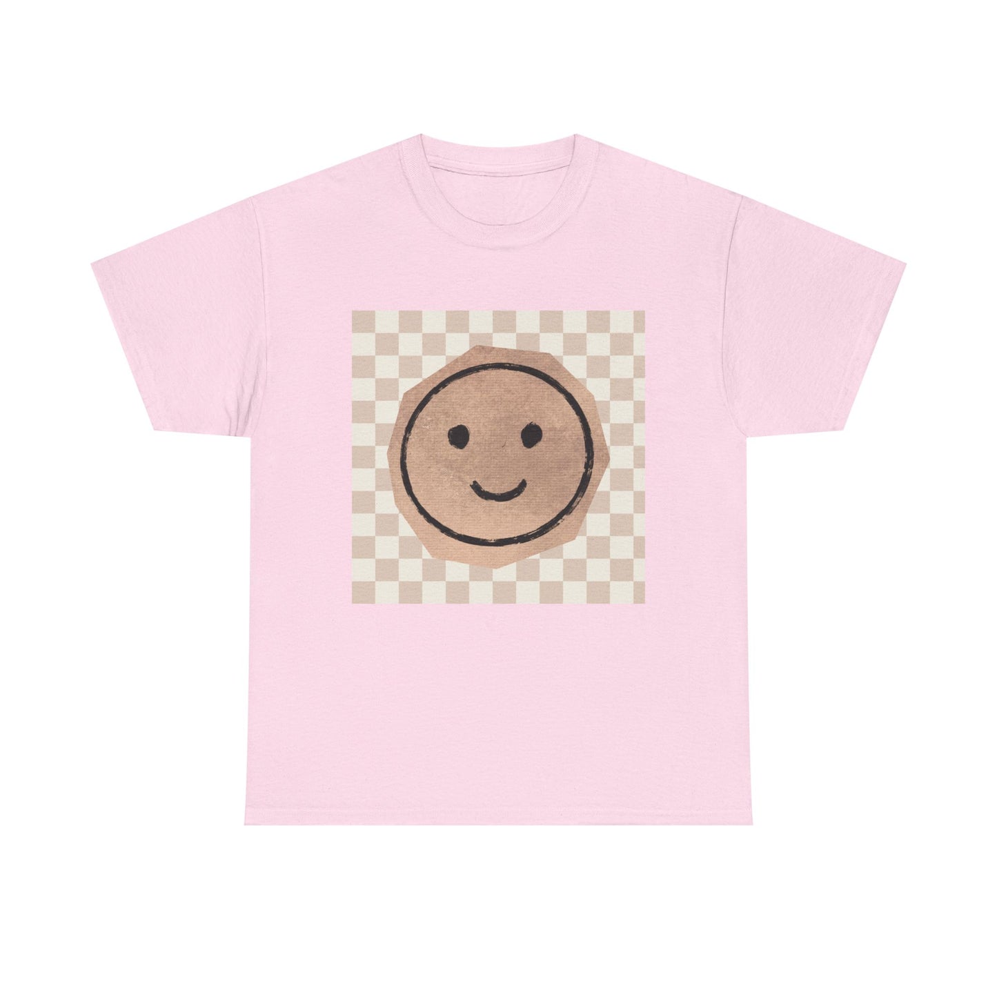Smiley Checkerboard Unisex T-Shirt