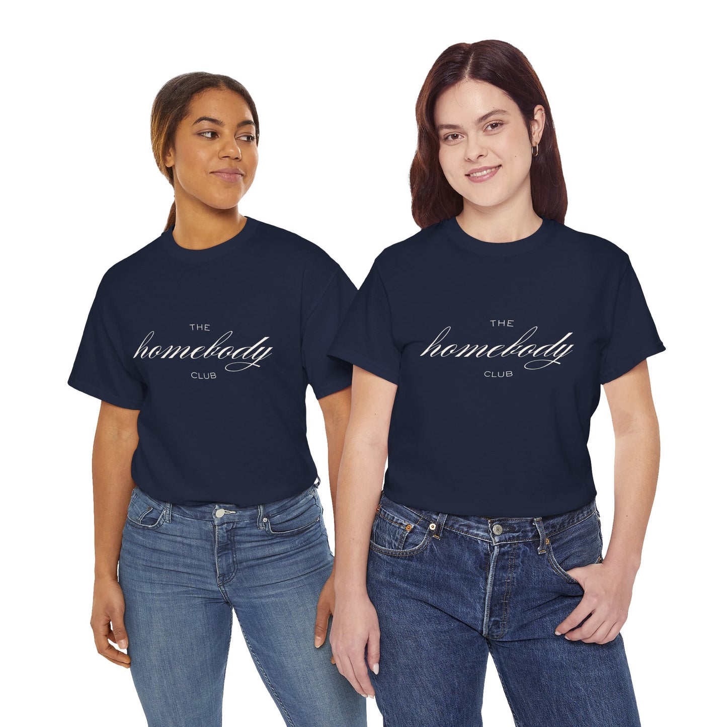Homebody Club Unisex T-Shirt (White logo)