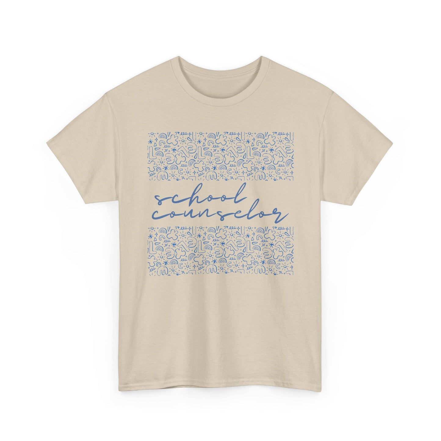 Blue Doodle School Counselor Unisex T-Shirt