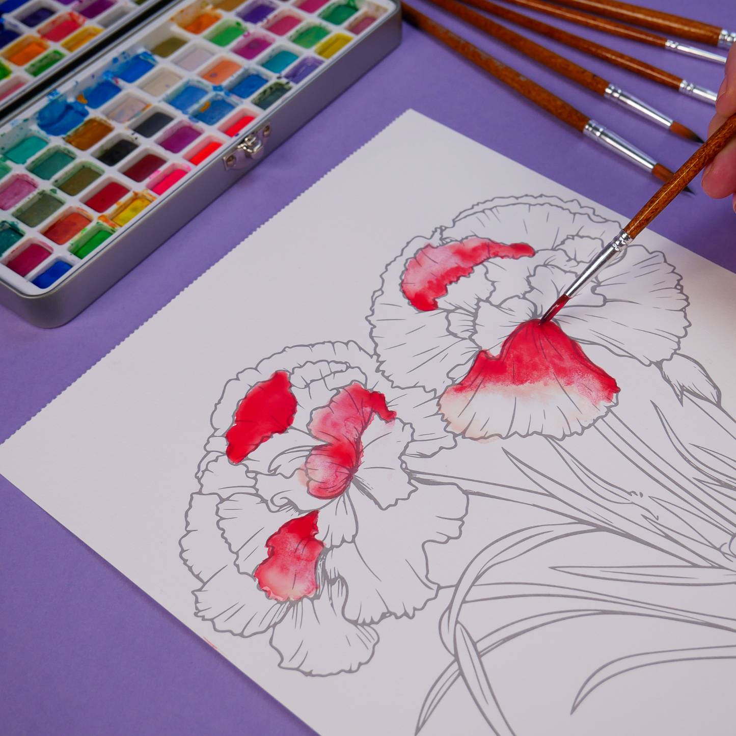 Watercolor Workbook Kit