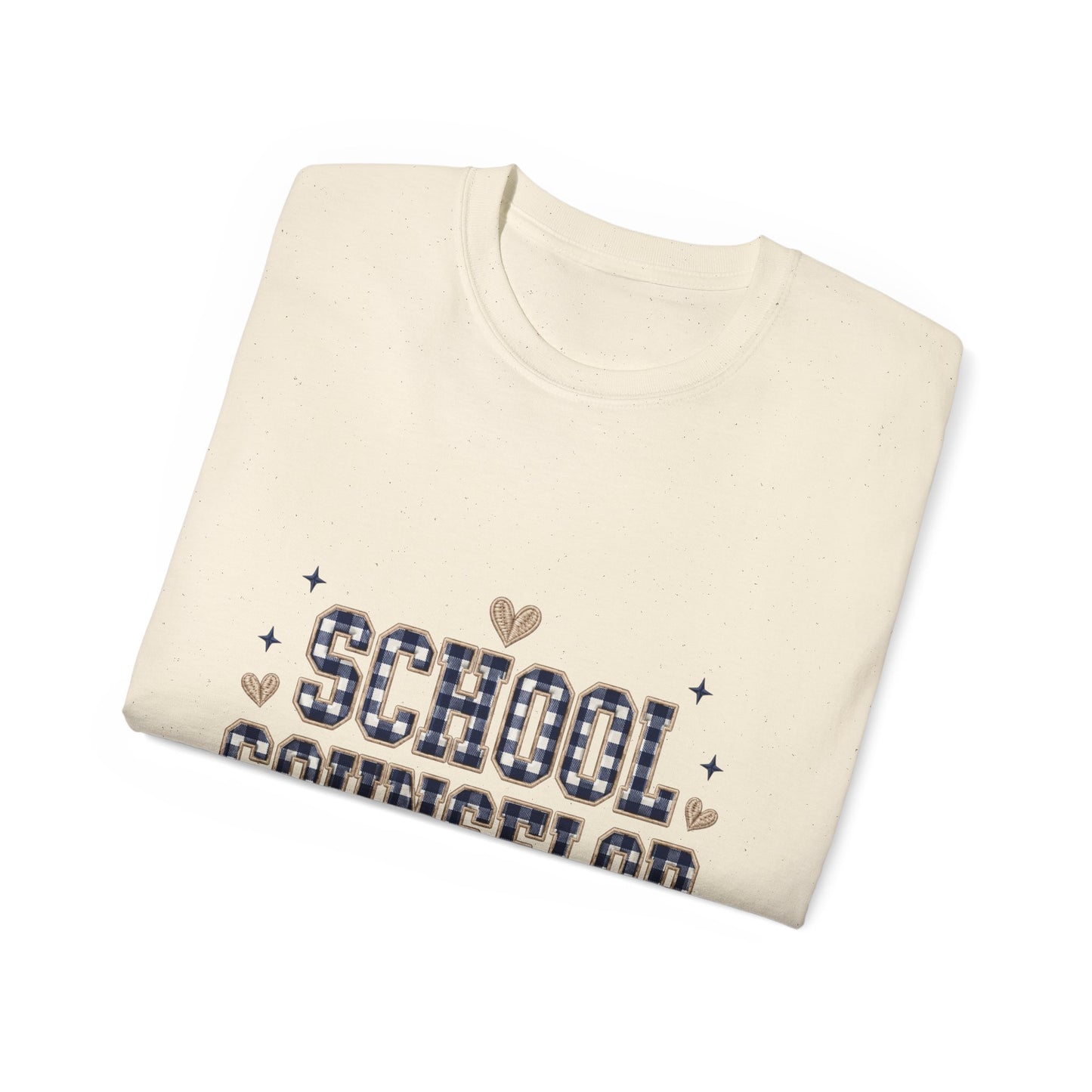 Navy Plaid SC T-Shirt *Not Embroidered*