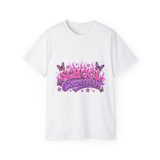 Pink Butterfly Flame SC T-Shirt