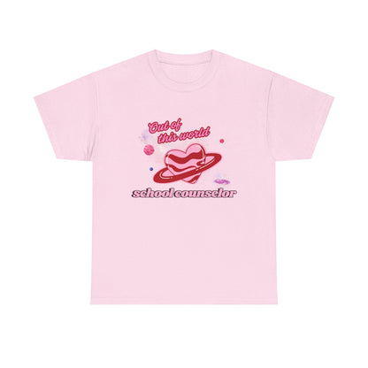 “Out of this world” School Counselor Unisex T-Shirt