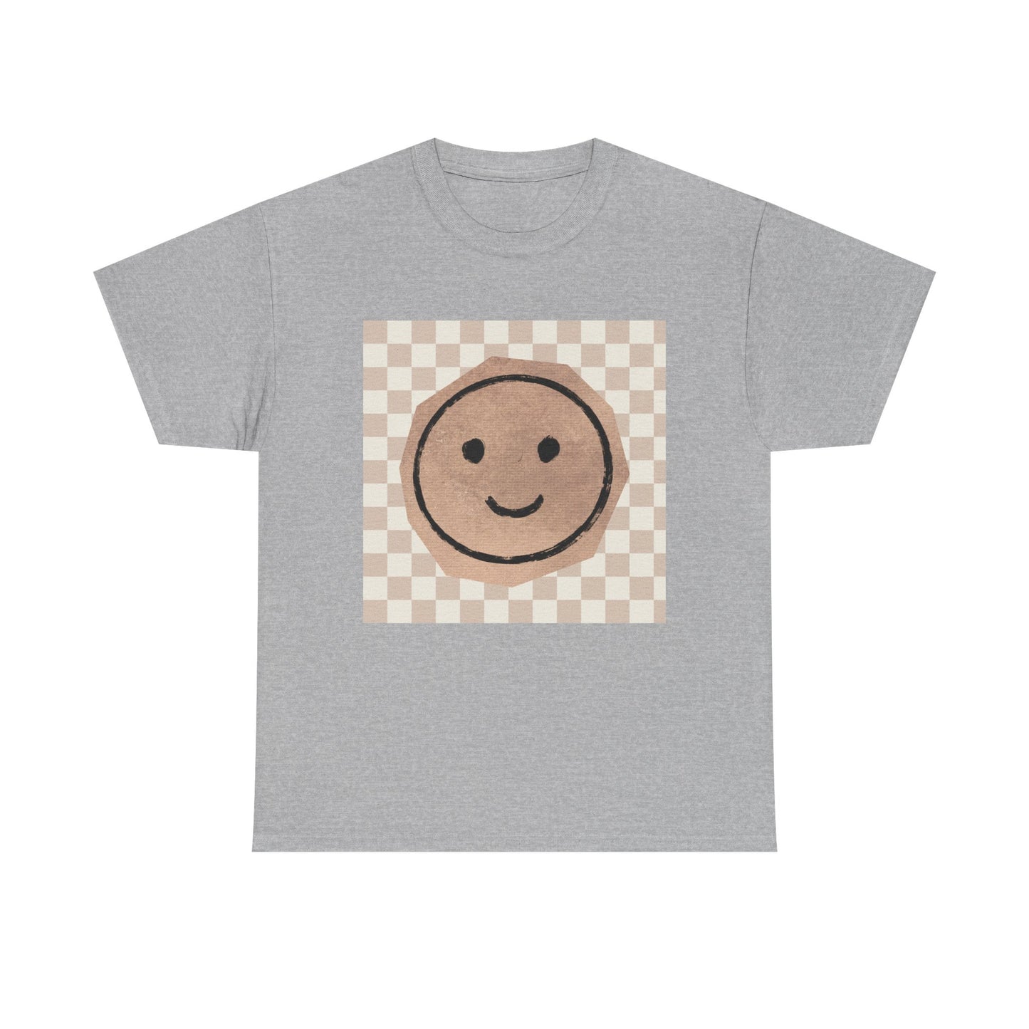 Smiley Checkerboard Unisex T-Shirt
