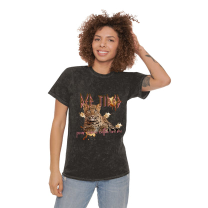 Retro Mineral-Wash "Def Tired" T-Shirt