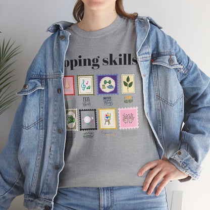 Coping Skills Stamps Unisex T-Shirt