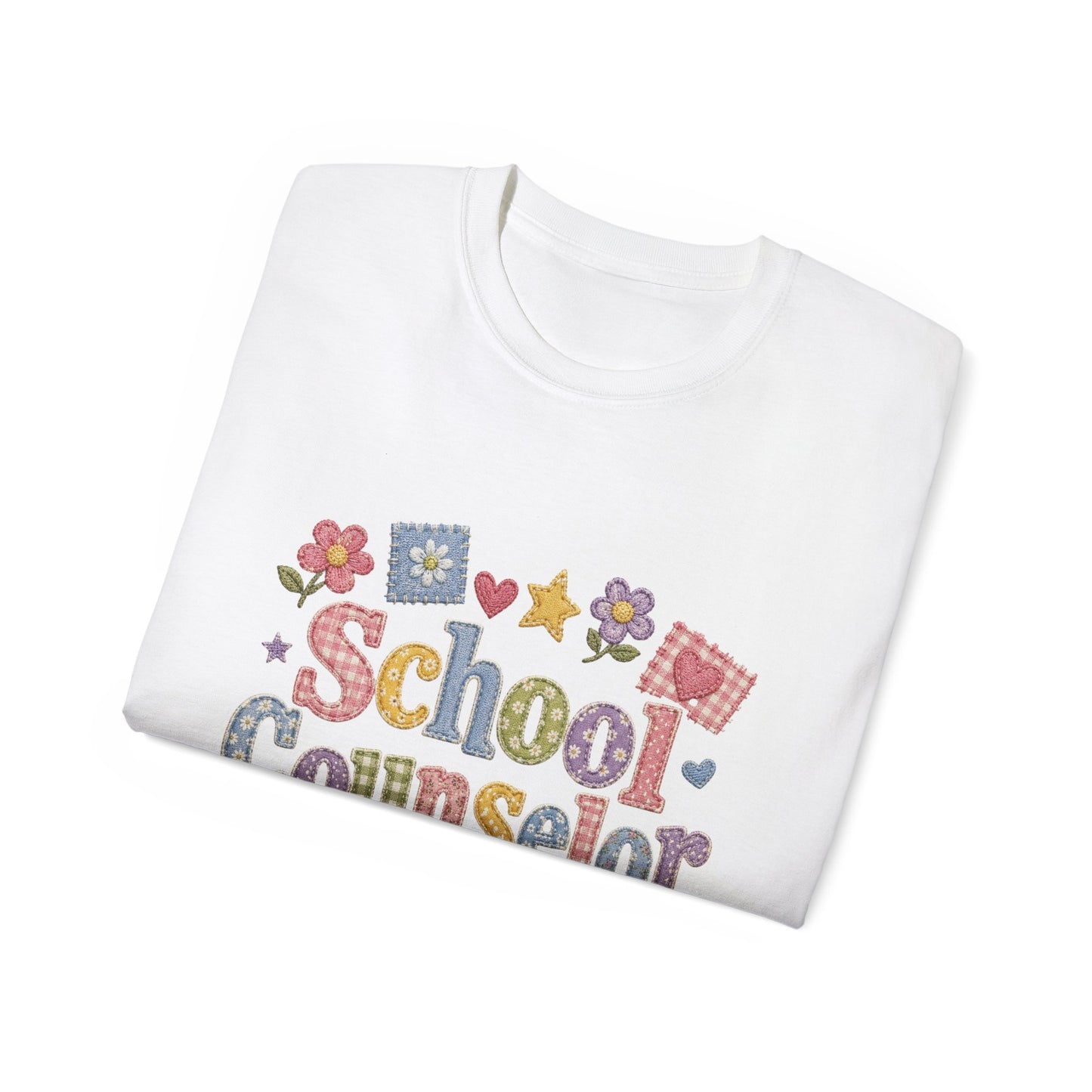 Patchwork Floral SC T-Shirt *Not Embroidered*