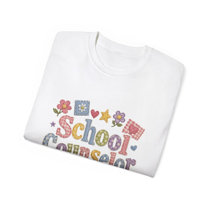 Patchwork Floral SC T-Shirt *Not Embroidered*