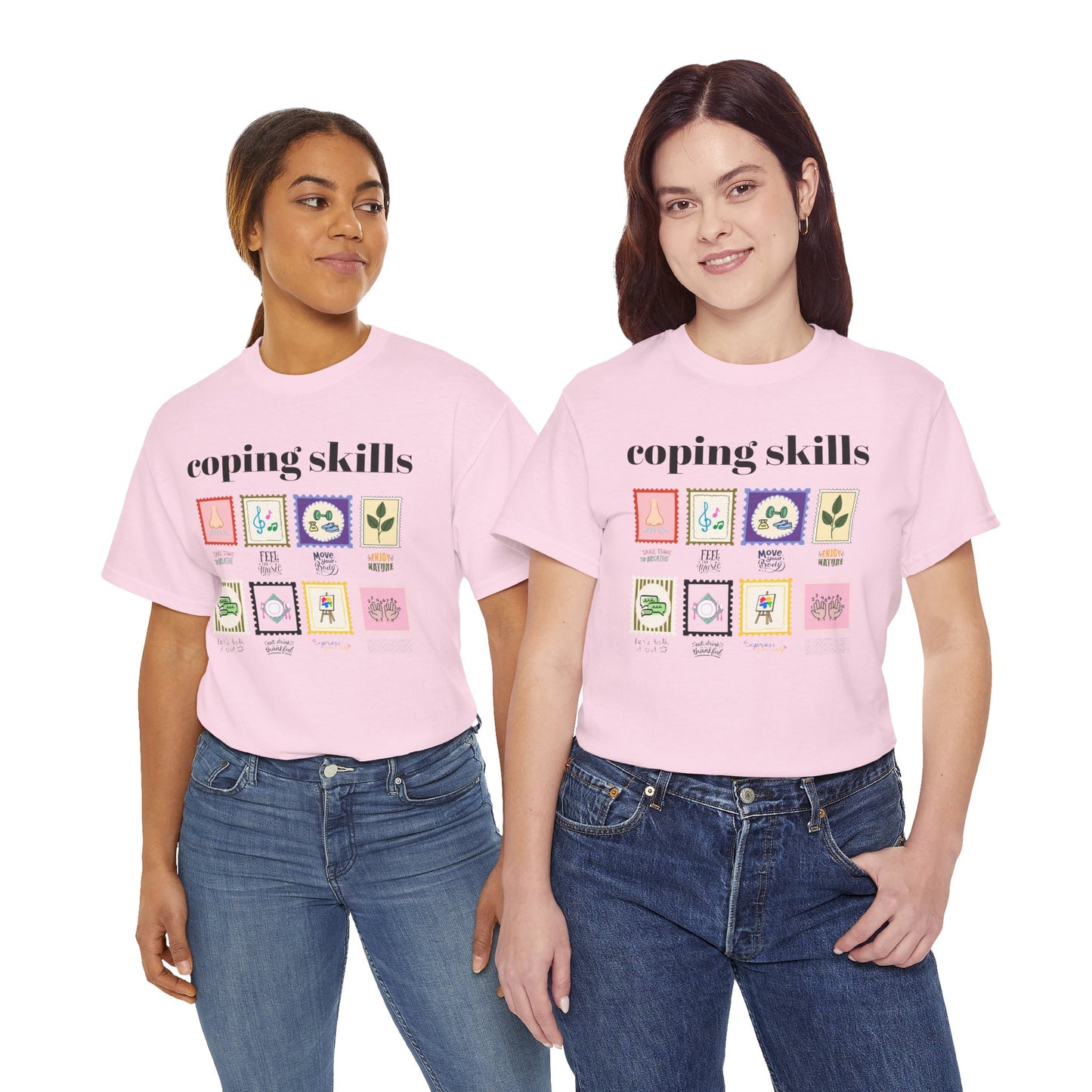 Coping Skills Stamps Unisex T-Shirt
