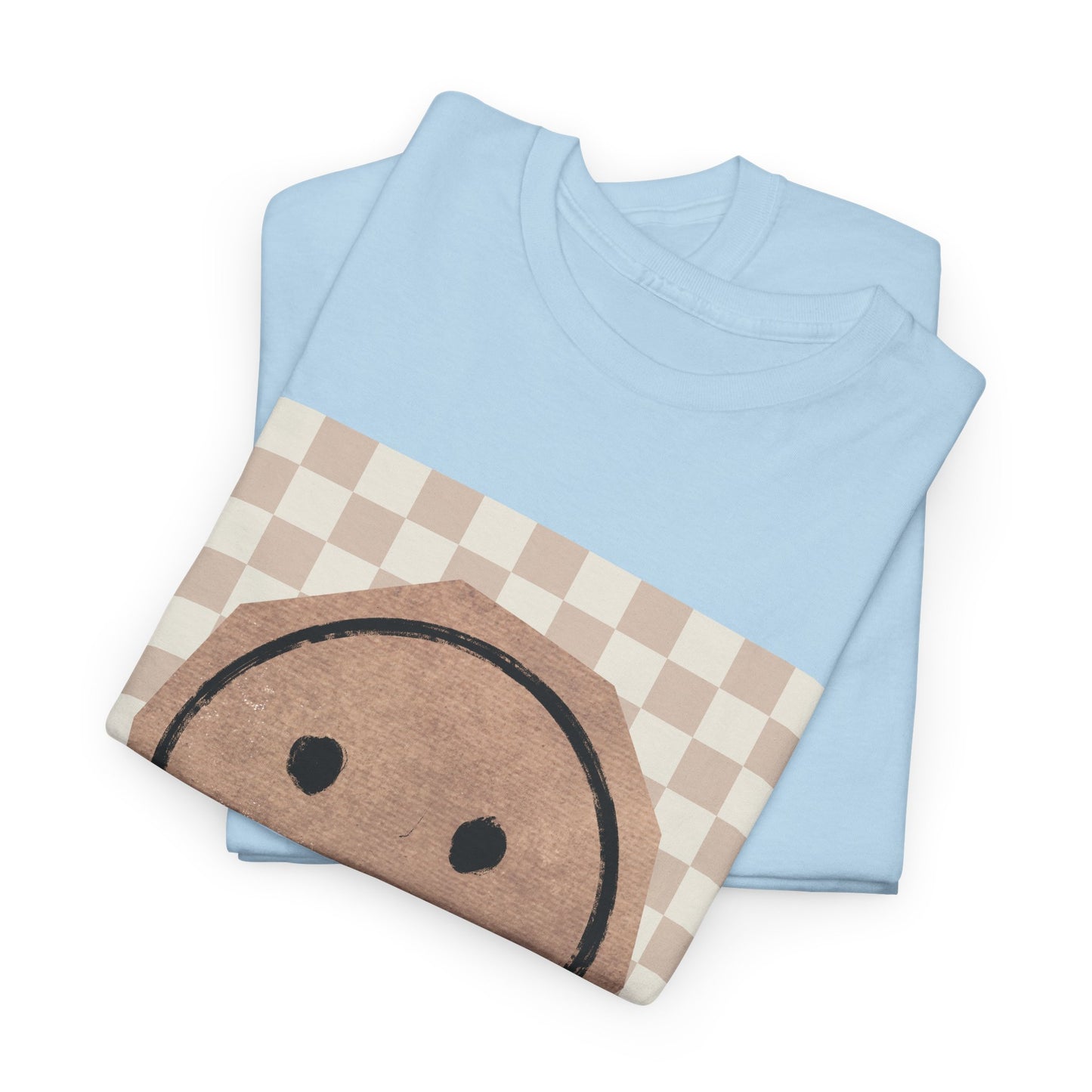 Smiley Checkerboard Unisex T-Shirt