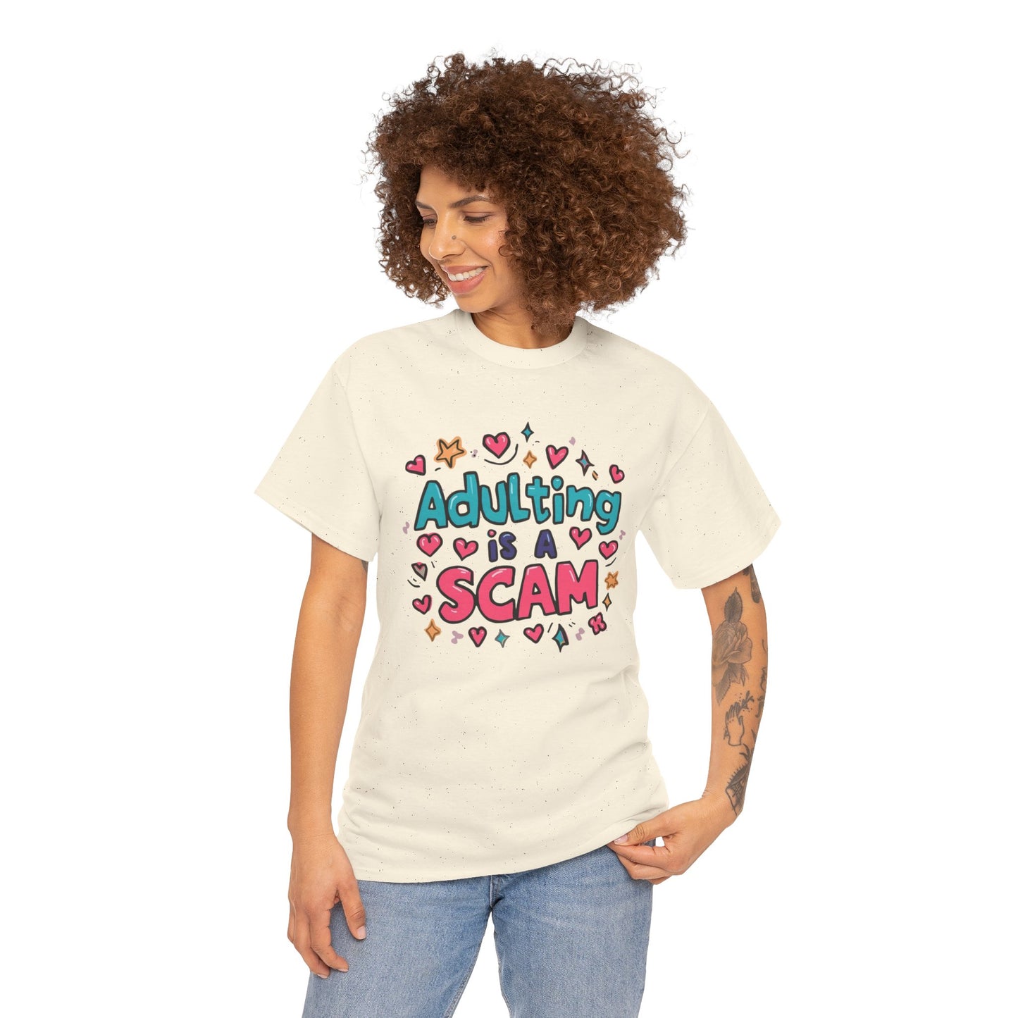 Adulting Is a Scam T-Shirt Unisex T-Shirt