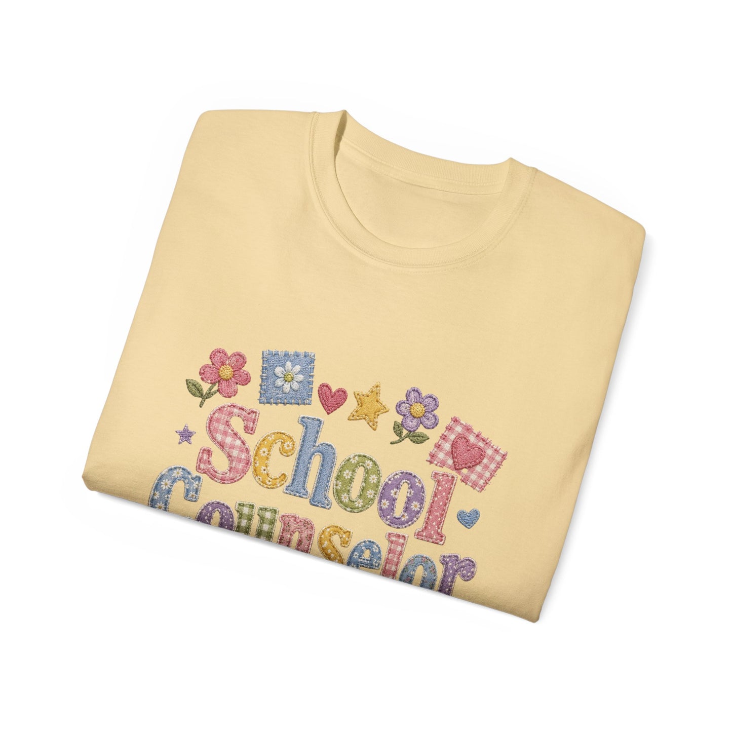 Patchwork Floral SC T-Shirt *Not Embroidered*