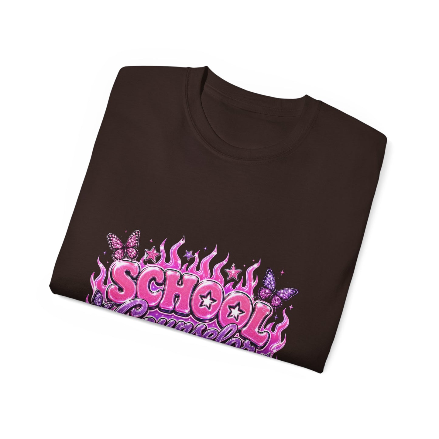 Pink Butterfly Flame SC T-Shirt
