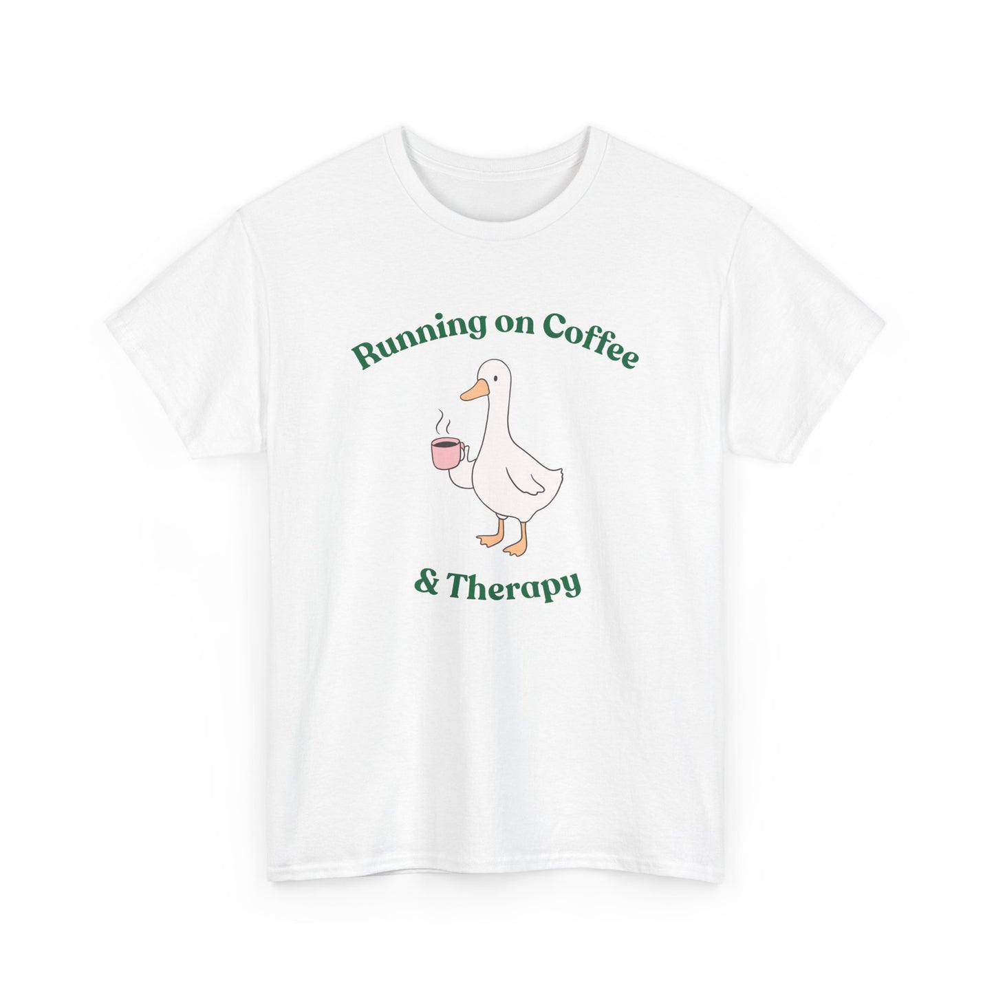 "Running on Coffee & Therapy" Unisex T-Shirt
